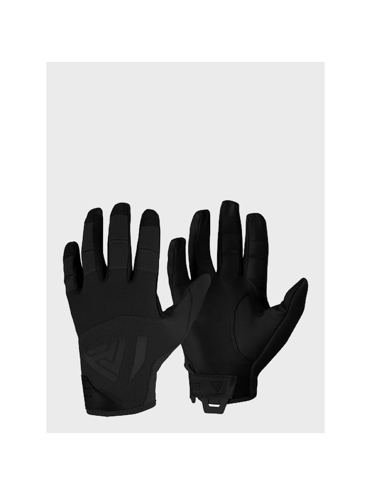 DIRECT ACTION Rękawice Skórzane Wojskowe Strzeleckie DA HARD LEATHER Czarne XXL