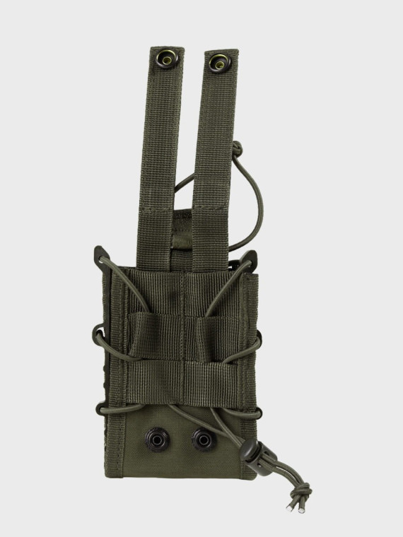MIL-TEC ŁADOWNICA POJEDYNCZA NA MAGAZYNEK  AR15 M4 AK BERYL OLIWKOWA