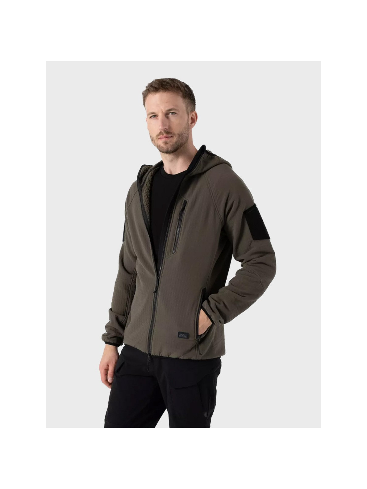 HELIKON-TEX Bluza Polarowa Patriot PRO z kapturem Taiga Green XXL