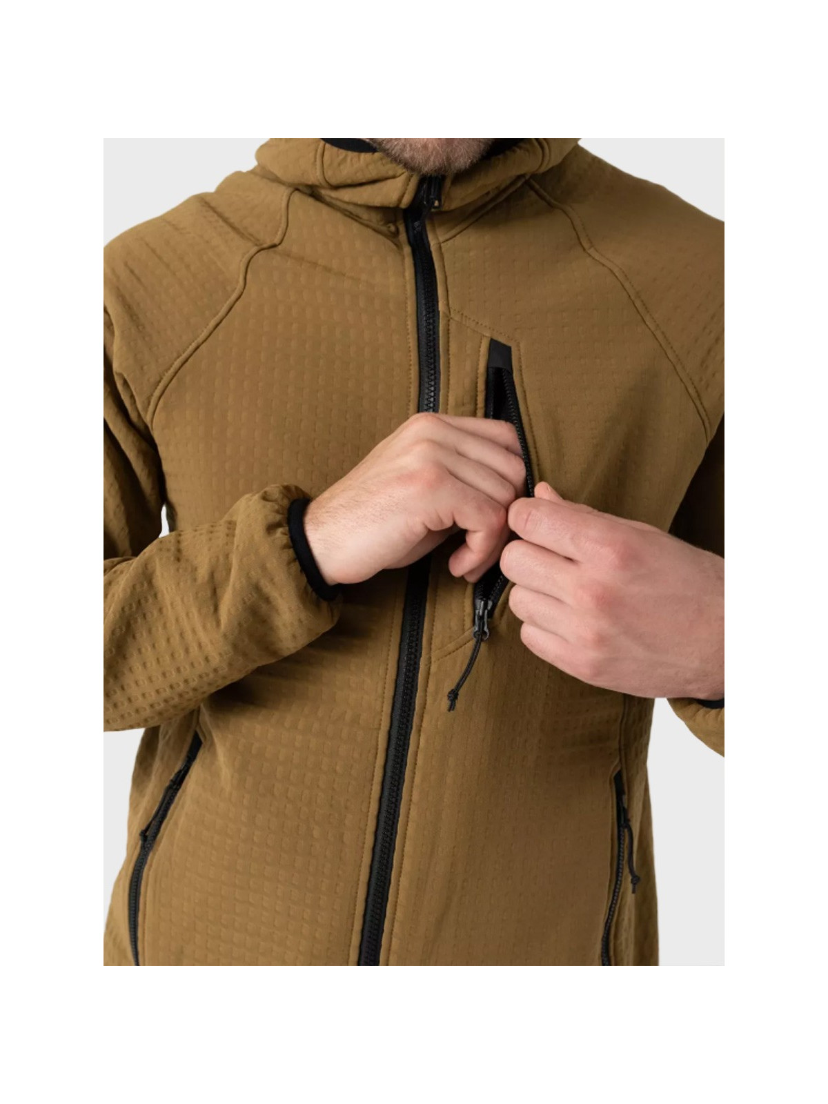 HELIKON-TEX Bluza Polarowa Patriot PRO z kapturem Shadow Grey XXL