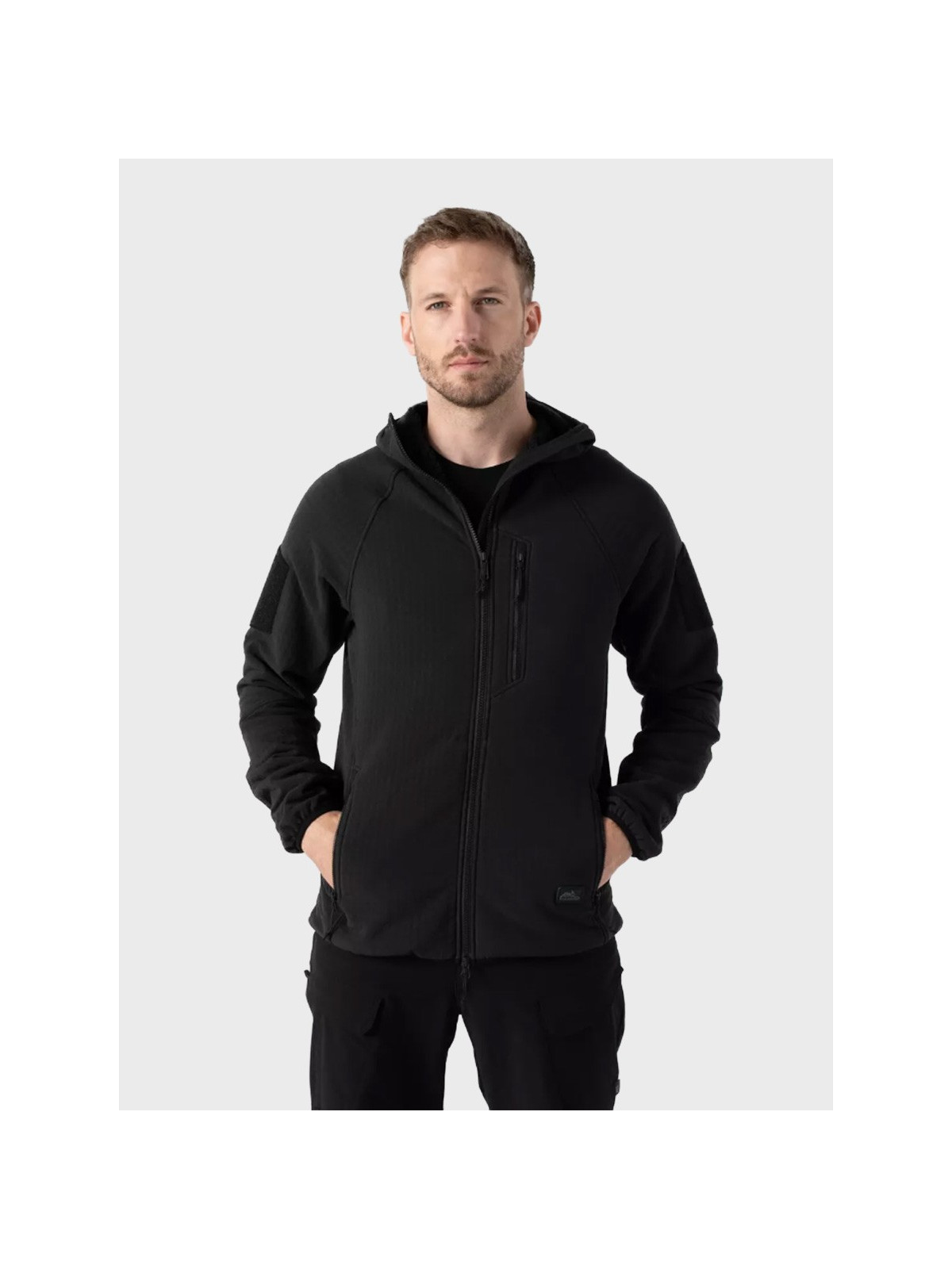 HELIKON-TEX Bluza Polarowa Patriot PRO z kapturem czarna XXL