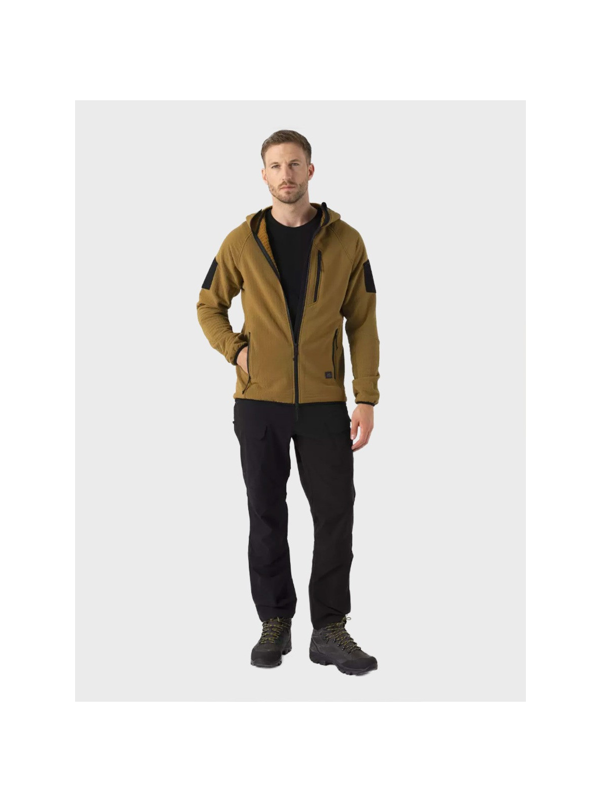 HELIKON-TEX Bluza Polarowa Patriot PRO z kapturem czarna XXL
