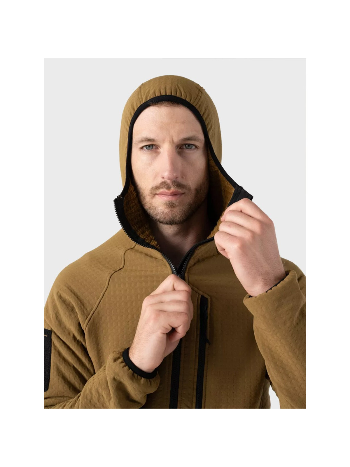 HELIKON-TEX Bluza Polarowa Patriot PRO z kapturem czarna XXL