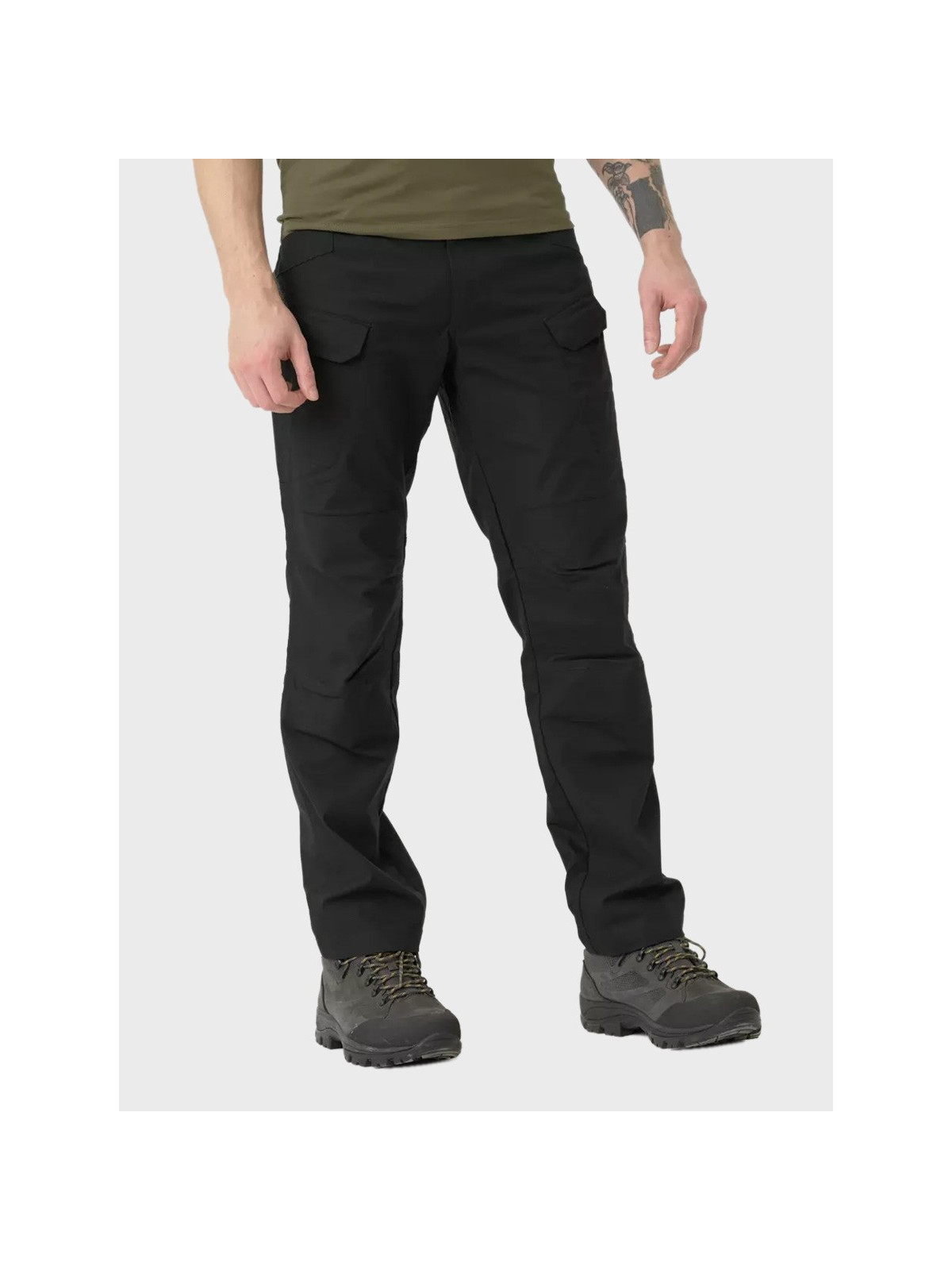 HELIKON-TEX SPODNIE TAKTYCZNE UTP POLYCO STRETCH RIP-STOP CZARNE XXL-Long