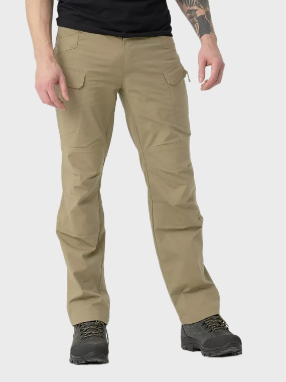 HELIKON-TEX SPODNIE TAKTYCZNE UTP POLYCO STRETCH RIP-STOP KHAKI XXL-Long