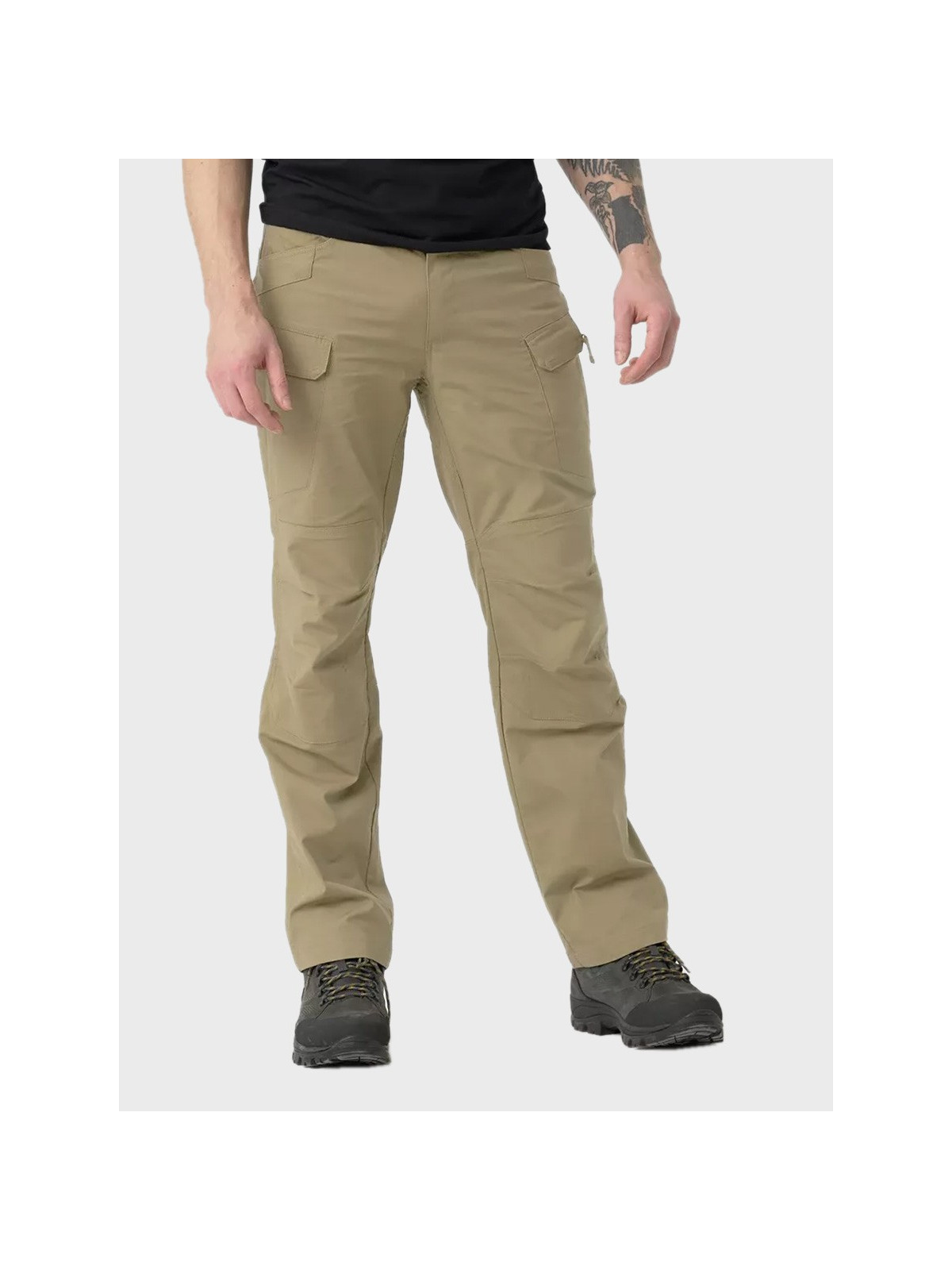 HELIKON-TEX SPODNIE TAKTYCZNE UTP POLYCO STRETCH RIP-STOP KHAKI XXL-Long