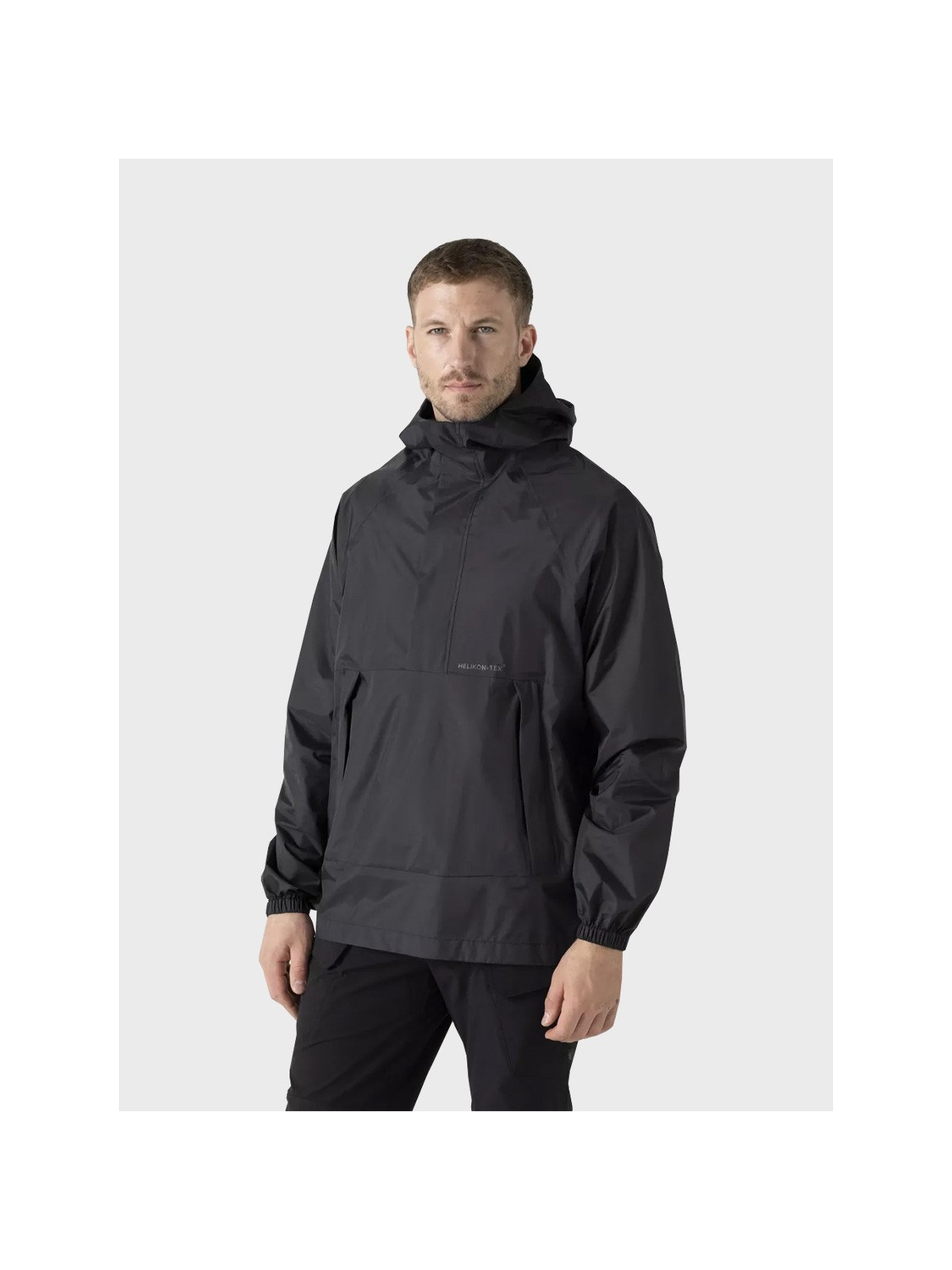 HELIKON-TEX KURTKA PRZECIWDESZCZOWA MĘSKA LEVANTER WIATRÓWKA CZARNA 3XL