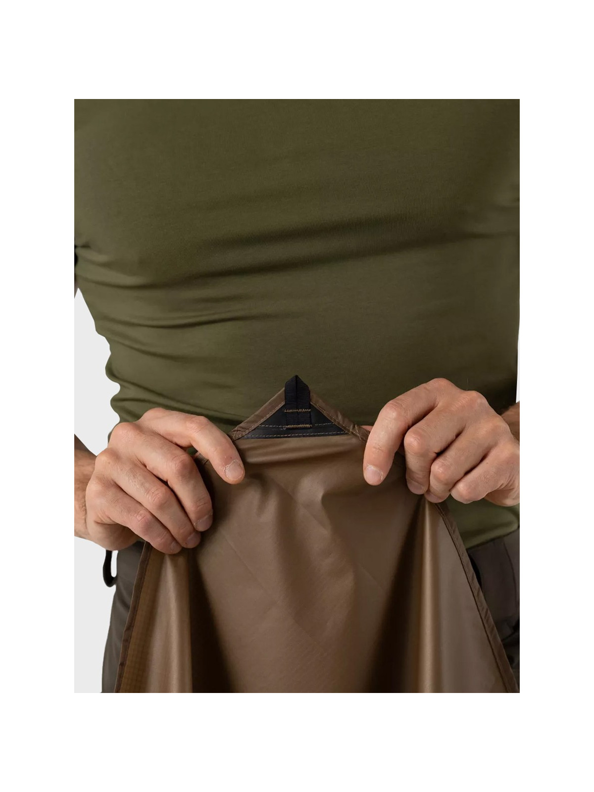 HELIKON-TEX Peleryna Przeciwdeszczowa Poncho Lightweight Coyote