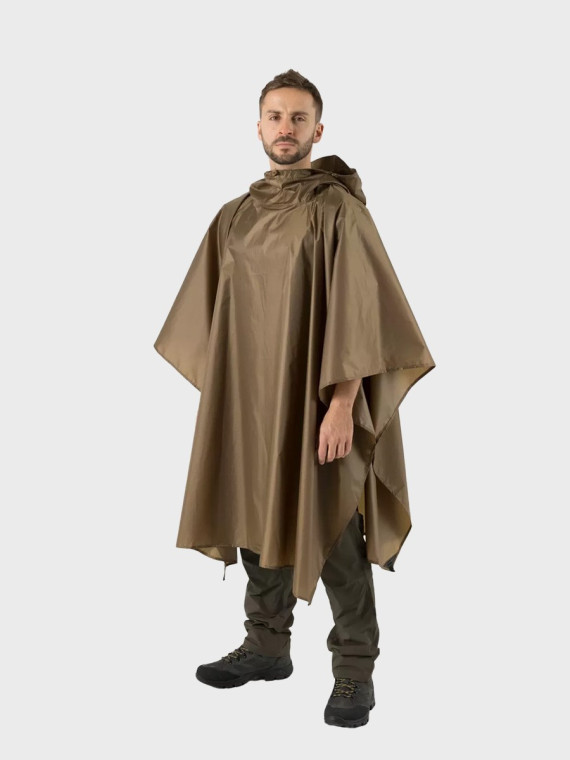 HELIKON-TEX Peleryna Przeciwdeszczowa Poncho Lightweight Earth Brown
