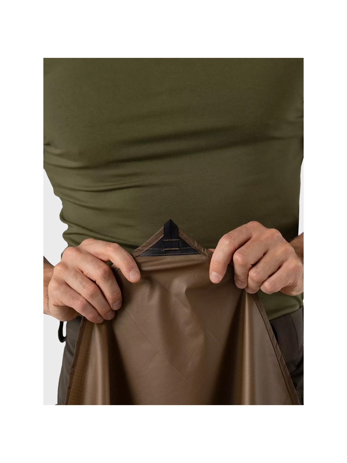 HELIKON-TEX Peleryna Przeciwdeszczowa Poncho Lightweight Earth Brown