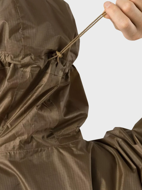 HELIKON-TEX Peleryna Przeciwdeszczowa Poncho Lightweight Earth Brown