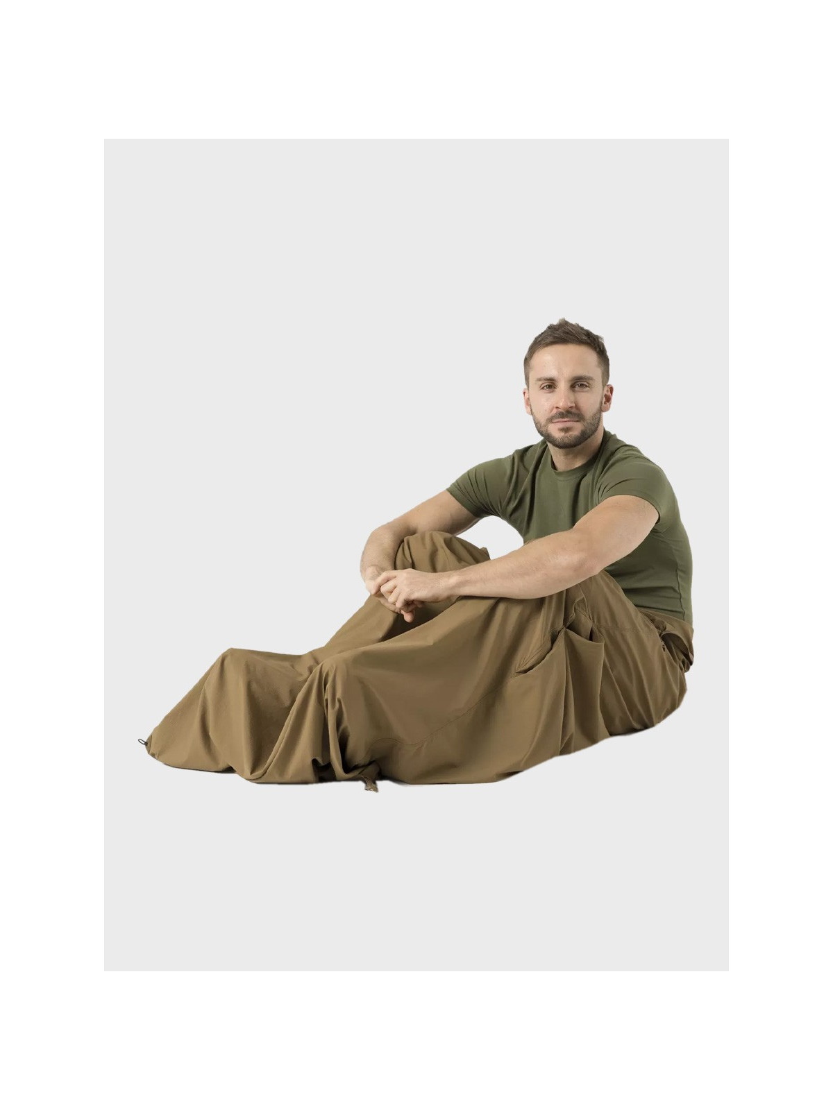 HELIKON-TEX Peleryna Poncho z kapturem Swagman Scarf Neonowy pomarańczowy