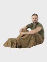 HELIKON-TEX Peleryna Poncho z kapturem Swagman Scarf Neonowy pomarańczowy