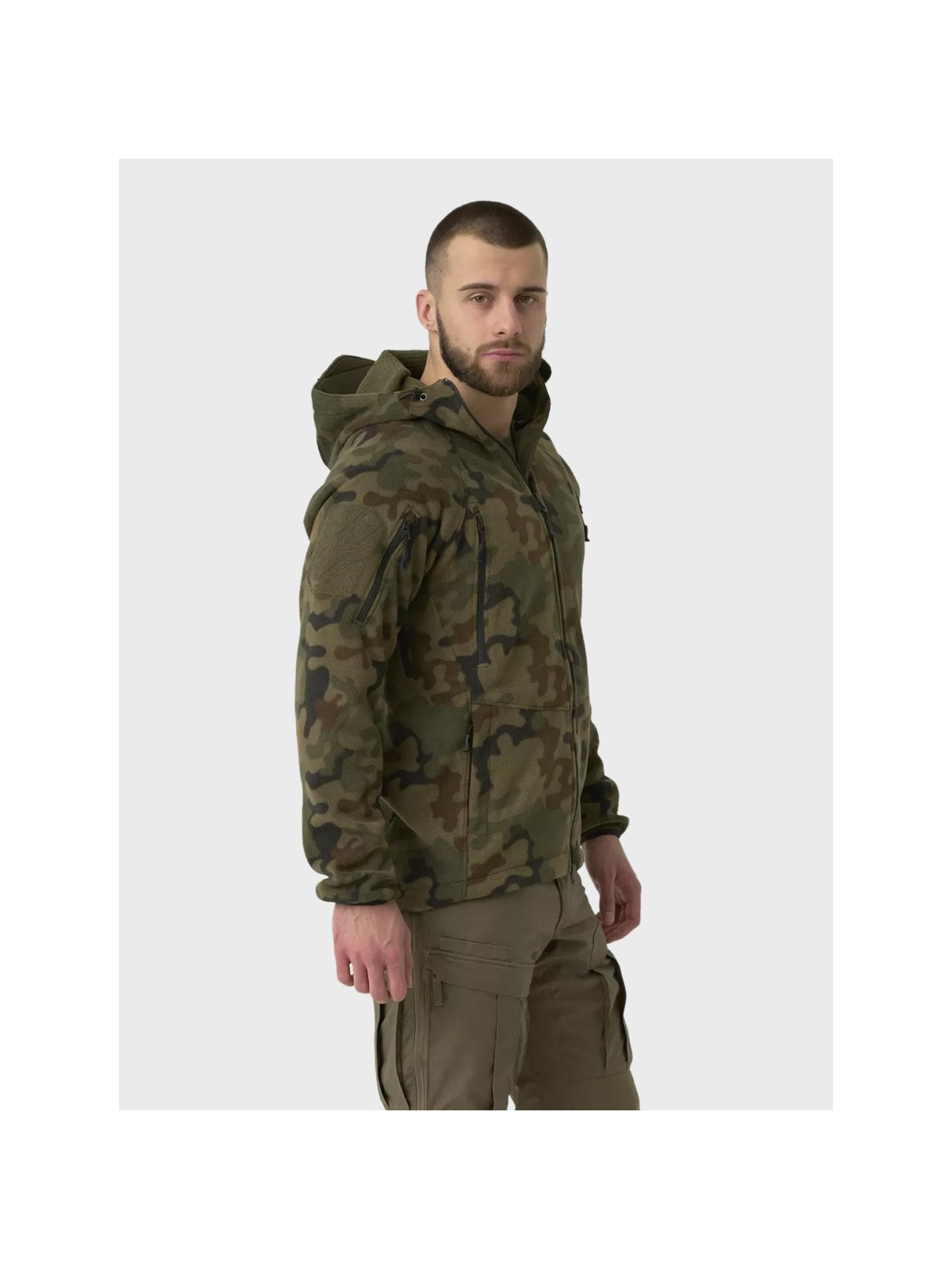 HELIKON-TEX Polar Wojskowy Patriot Mk 2 Hybrid Fleece PL woodland WZ.93 XXL