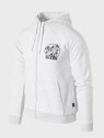 HELIKON-TEX Bluza z kapturem Old School Fullzip Unisex Jasny Szary Melanż S
