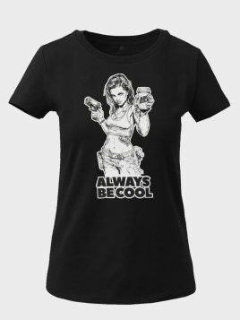 HELIKON-TEX Koszulka Damska ABC GIRL Czarna S