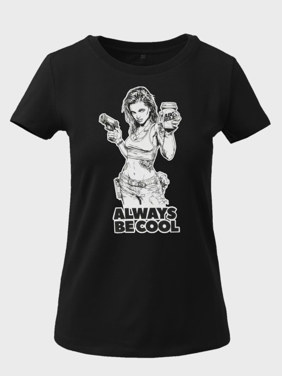 HELIKON-TEX Koszulka Damska ABC GIRL Czarna S