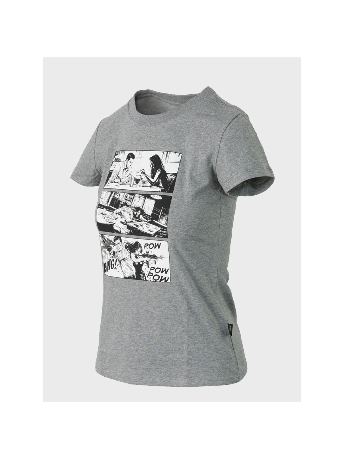 HELIKON-TEX Koszulka Damska Slim Combat Date Szara Melanż S