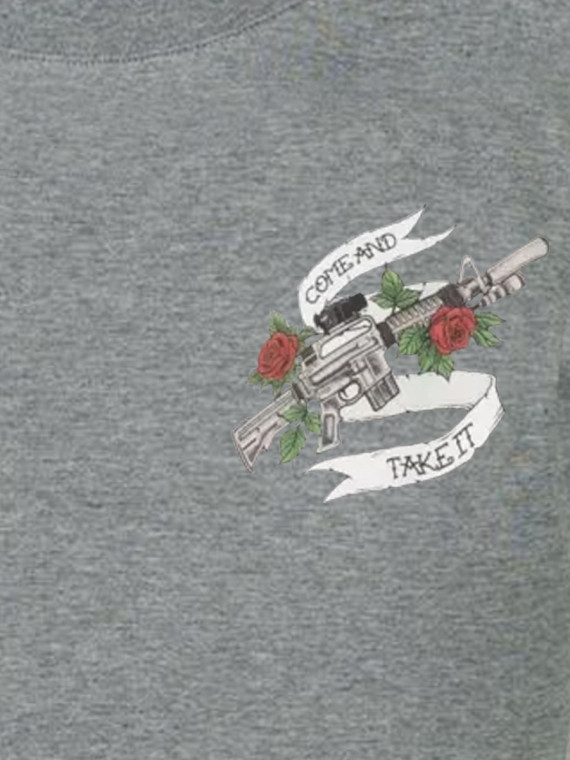 HELIKON-TEX Koszulka Damska Slim Come And Take It Szara S