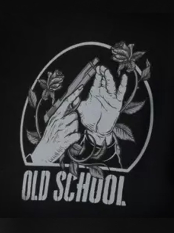 HELIKON-TEX Koszulka Damska Slim Old School Czarna S