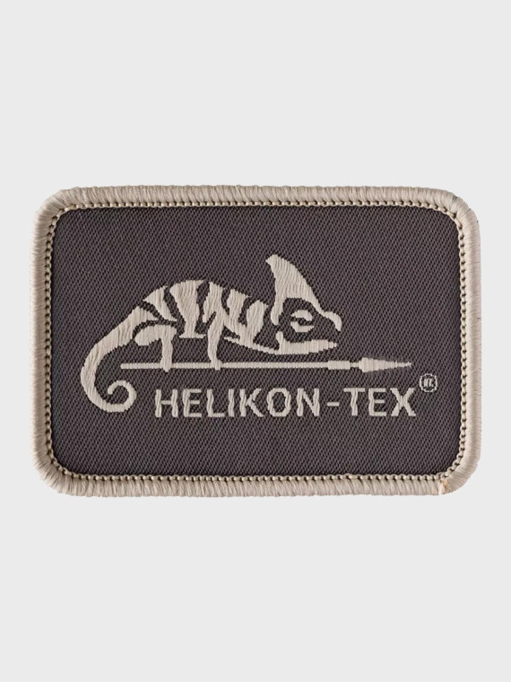 HELIKON-TEX Emblemat Rzep Naszywka LOGO HELIKON-TEX Haftowany Morale Patch Coyote