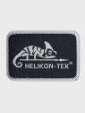 HELIKON-TEX Emblemat Rzep Naszywka LOGO HELIKON-TEX Haftowany Morale Patch Czarny