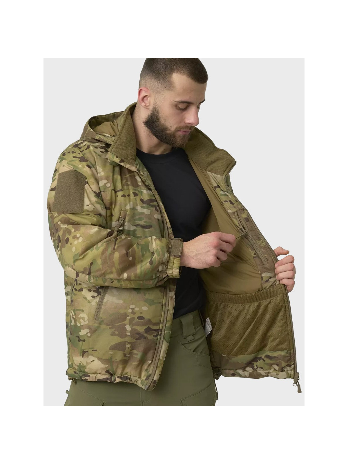HELIKON-TEX KURTKA ZIMOWA Lekka LEVEL 7 Multicam S