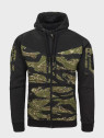 HELIKON-TEX BLUZA ROZPINANA Z KAPTUREM ROUGE HOODIE FULLZIP CZARNY-ERDL XXL