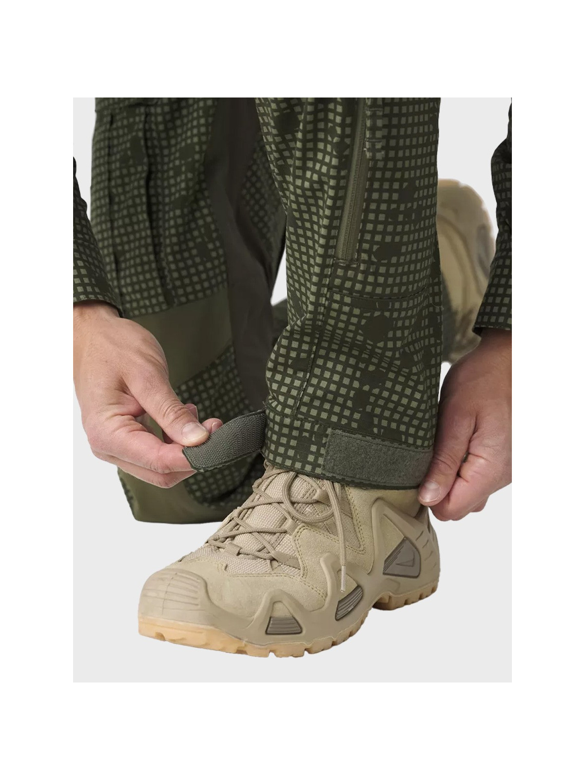 HELIKON-TEX SPODNIE MCDU PolyCotton Stretch Rip-Stop OLIWKOWY-ERDL XXL-Long