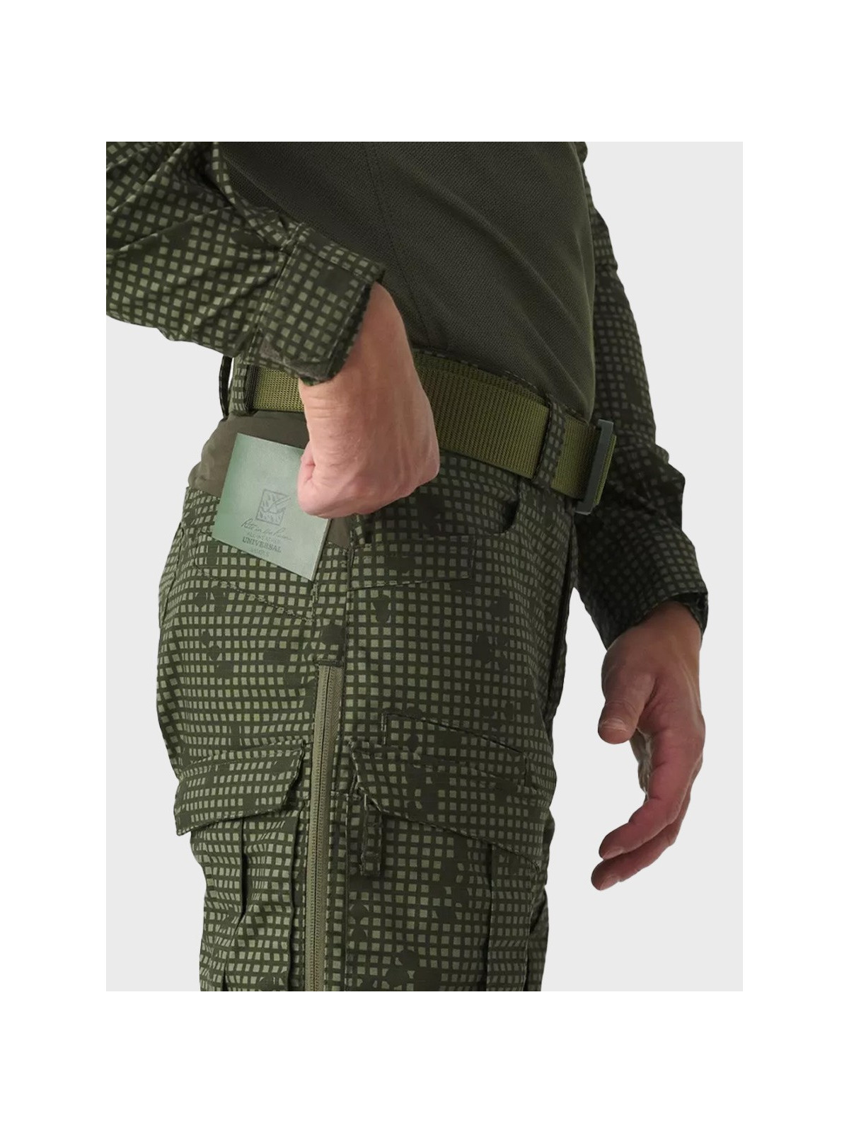 HELIKON-TEX SPODNIE MCDU PolyCotton Stretch Rip-Stop OLIWKOWY-ERDL XXL-Long