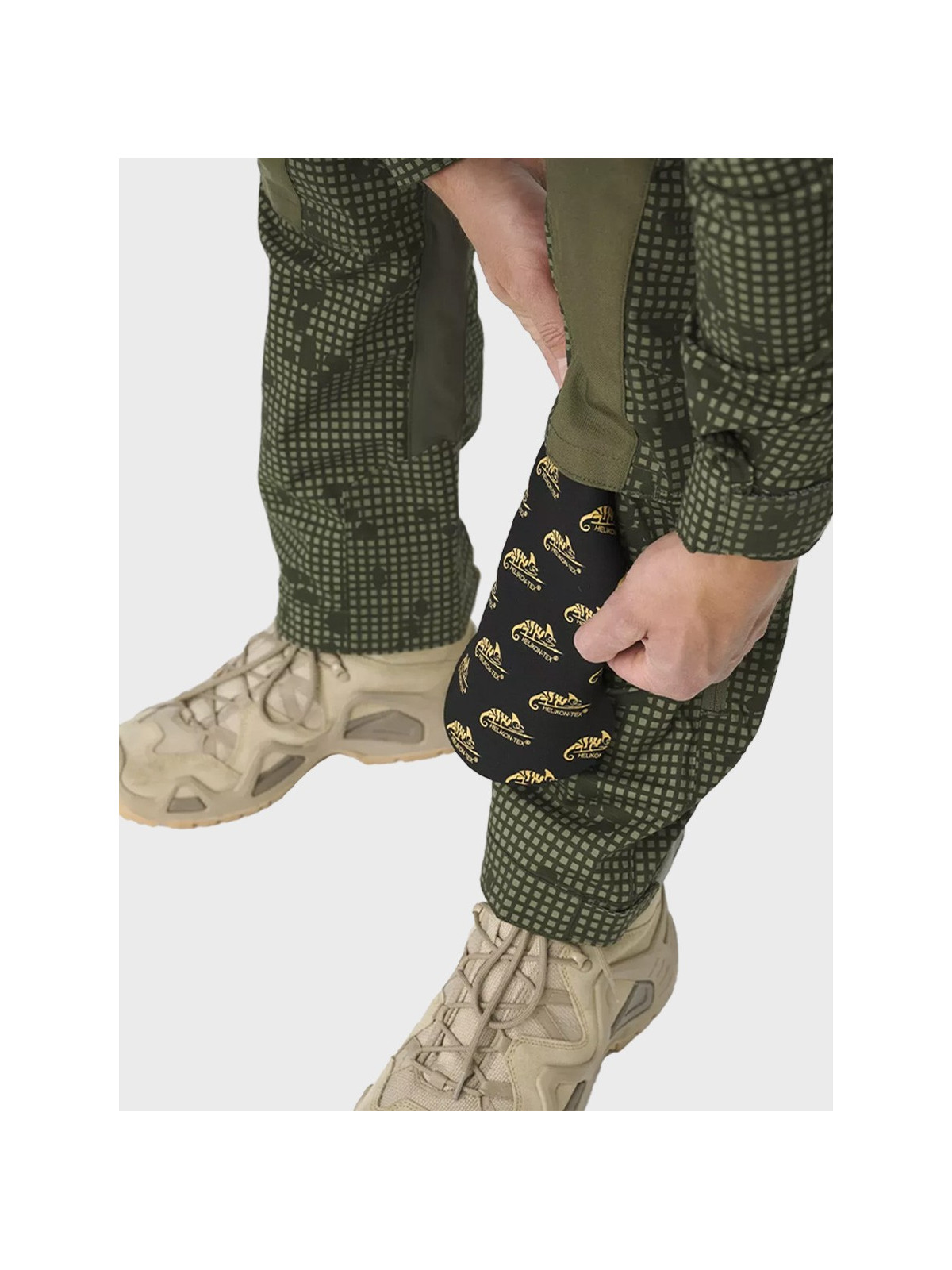 HELIKON-TEX SPODNIE MCDU PolyCotton Stretch Rip-Stop OLIWKOWY-ERDL XXL-Long
