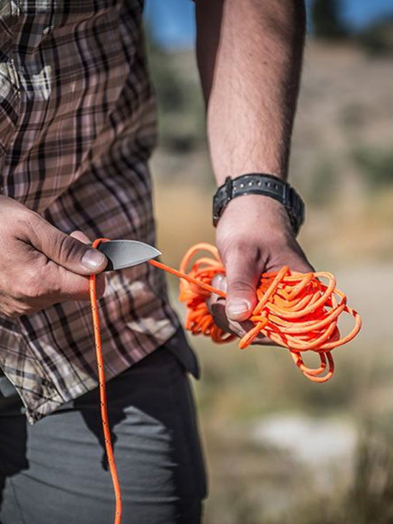 ATWOOD ROPE MFG LINKA 550 PARACORD GLOW 50FT BIAŁA