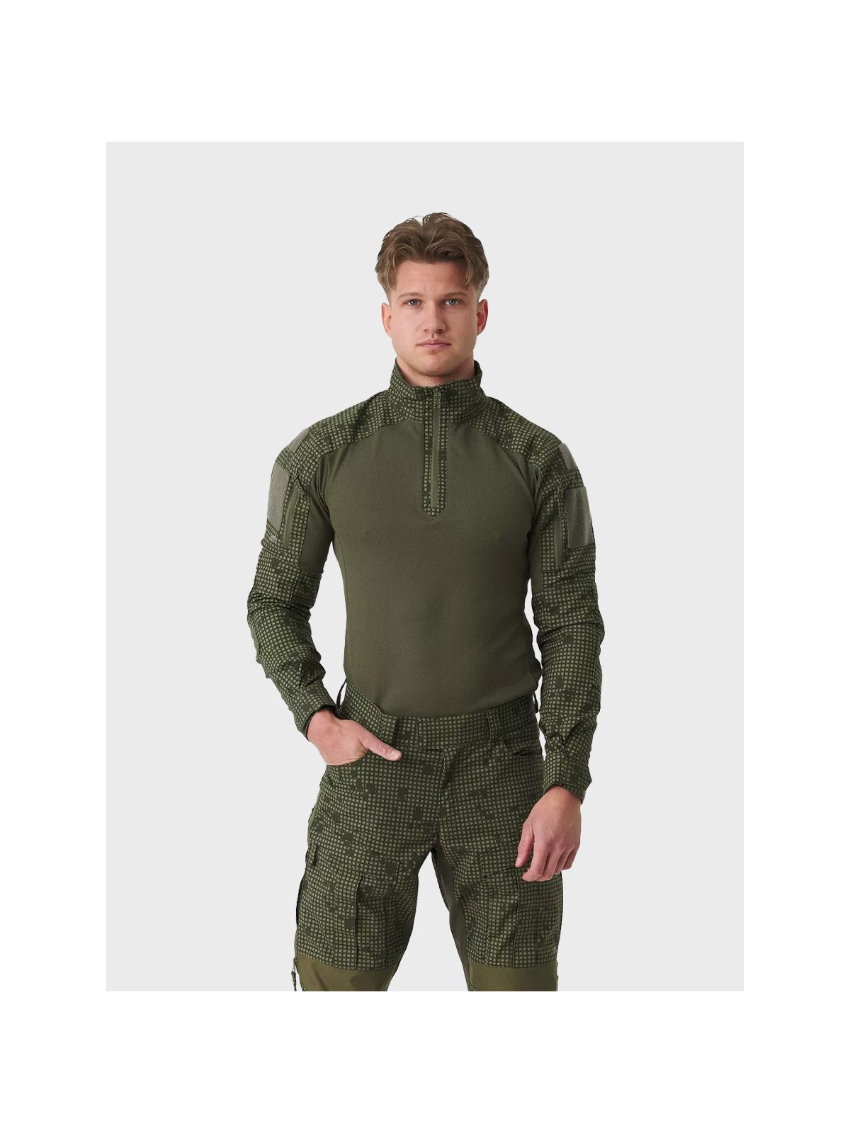 HELIKON-TEX BLUZA WOJSKOWA COMBAT TOPCOOL NYCO OLIWKOWY-ERDL XXL