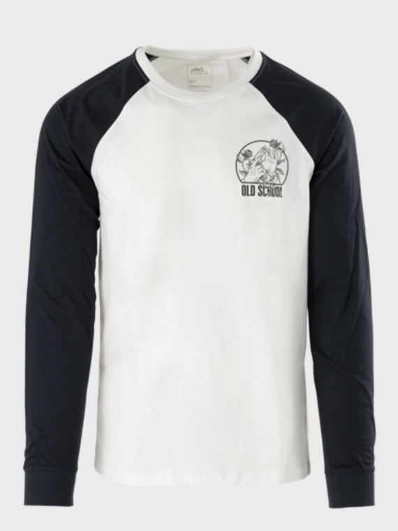HELIKON-TEX Koszulka z długim rękawem Old School biała 3XL