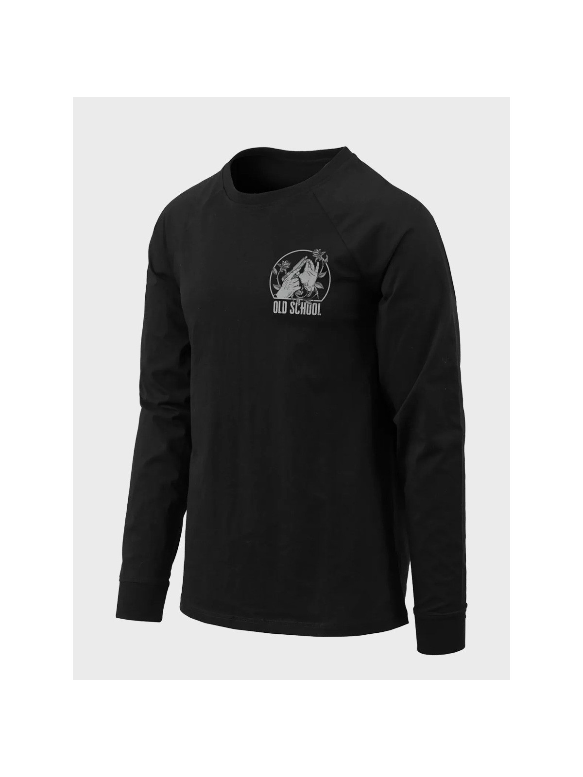 HELIKON-TEX Koszulka z długim rękawem Old School czarna XXL