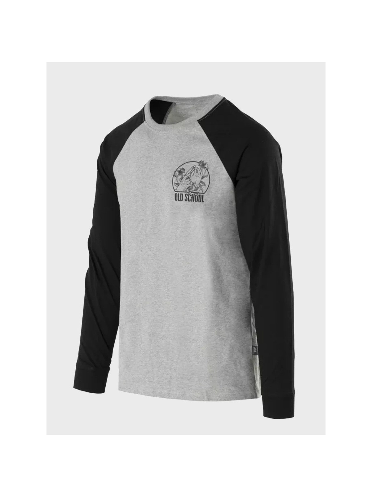 HELIKON-TEX Koszulka z długim rękawem Old School szara XXL