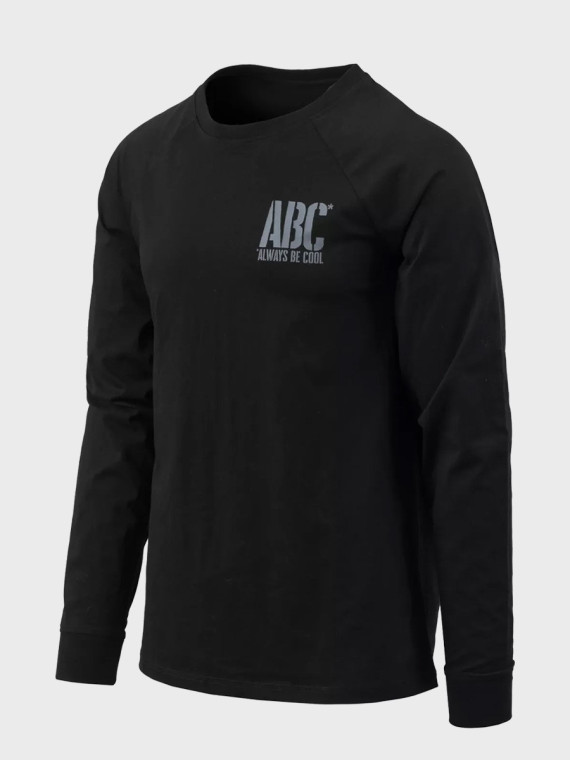 HELIKON-TEX Koszulka z długim rękawem ABC Always Be Cool Czarna 3XL