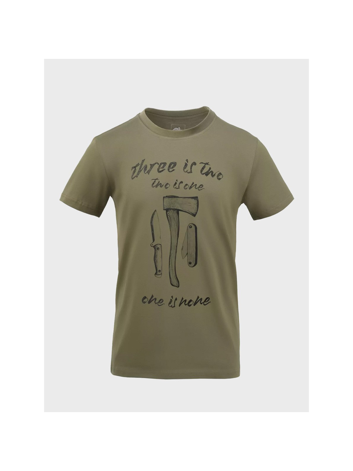 HELIKON-TEX Koszulka T-Shirt One is none Bawełna 100% Oliwkowa XXL
