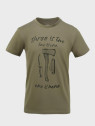 HELIKON-TEX Koszulka T-Shirt One is none Bawełna 100% Oliwkowa XXL