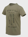 HELIKON-TEX Koszulka T-Shirt One is none Bawełna 100% Oliwkowa XXL