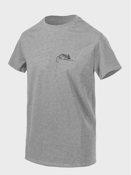HELIKON-TEX Koszulka T-Shirt Helikon-Tex Logo Bawełna 100% Szara 3XL