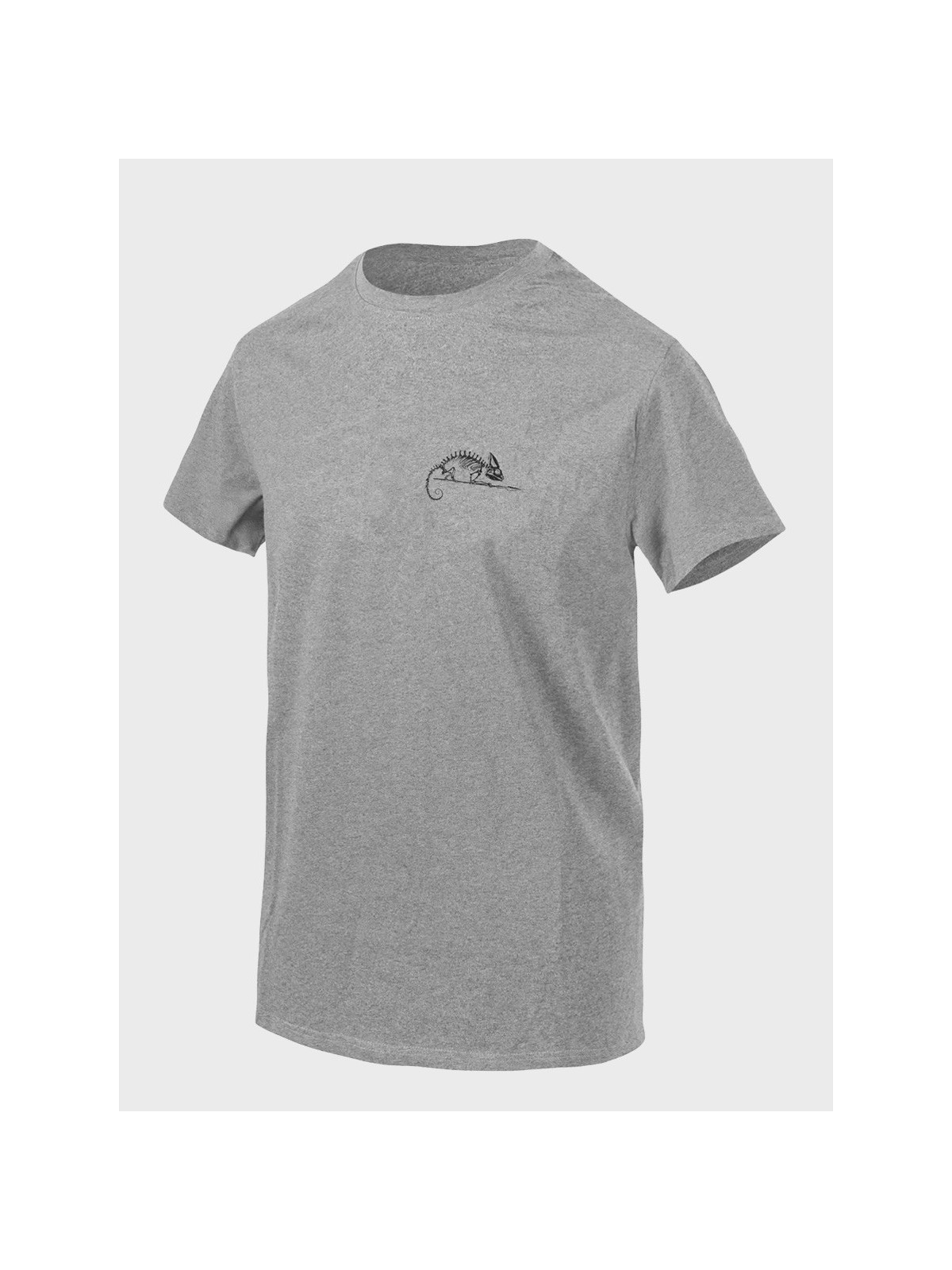 HELIKON-TEX Koszulka T-Shirt Helikon-Tex Logo Bawełna 100% Szara 3XL