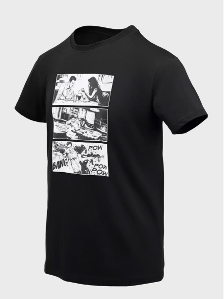 HELIKON-TEX Koszulka T-Shirt Combat Date Bawełna 100% Czarna XXL