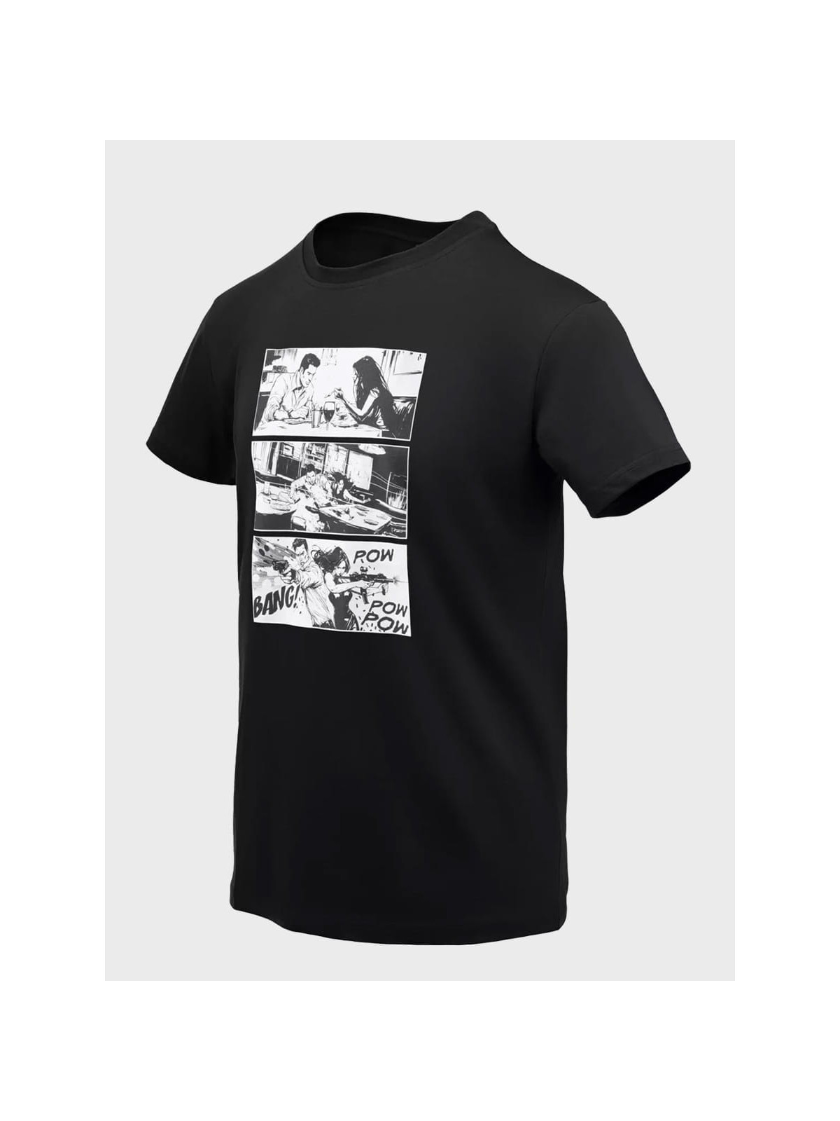 HELIKON-TEX Koszulka T-Shirt Combat Date Bawełna 100% Czarna XXL