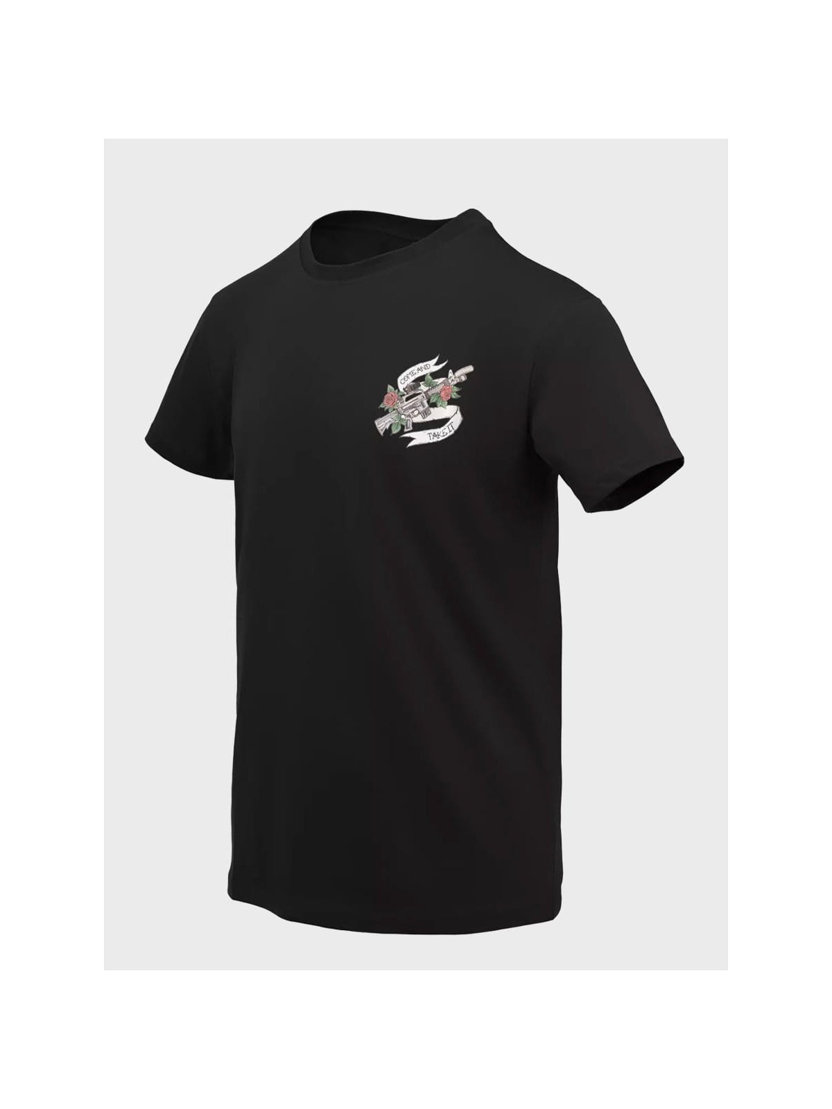 HELIKON-TEX Koszulka T-Shirt Come and take it Bawełna 100% Czarna XXL