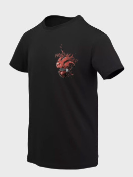 HELIKON-TEX Koszulka T-Shirt Problem solved! Bawełna 100% Czarna XXL