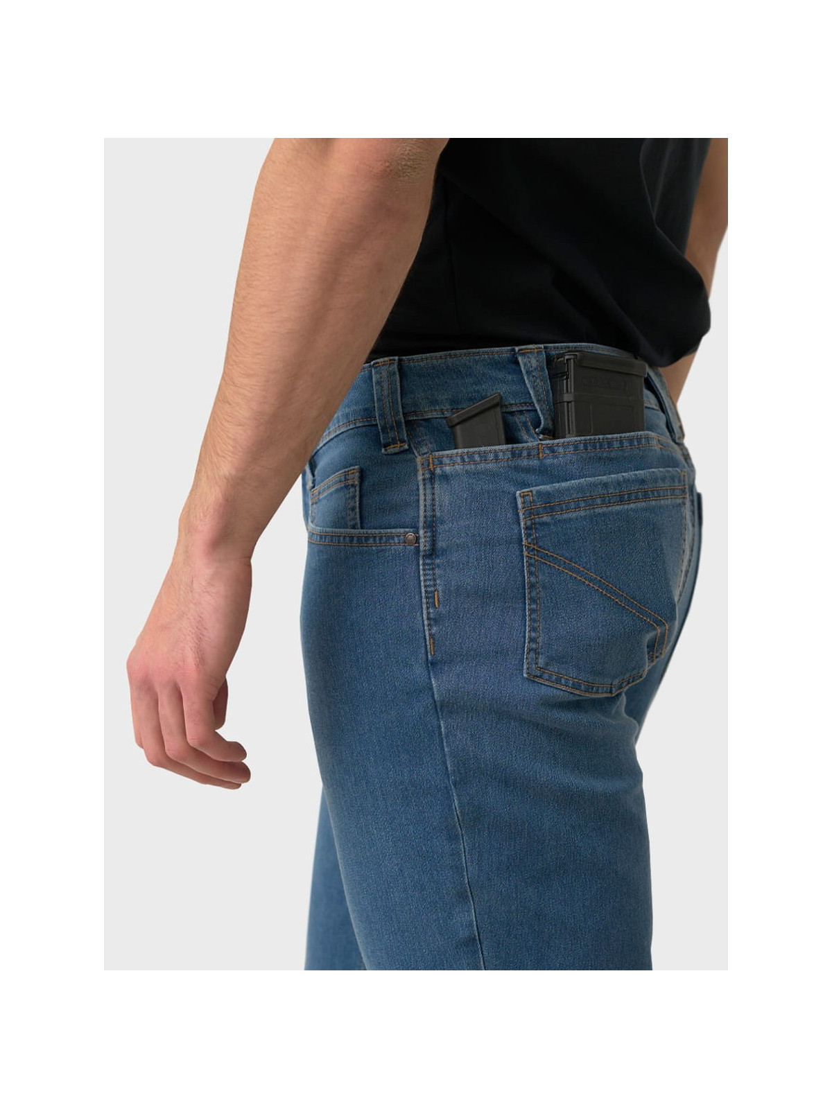 HELIKON-TEX Spodnie Męskie Jeansowe Treadstone Jeans DuraDenim Niebieskie XXL-Long