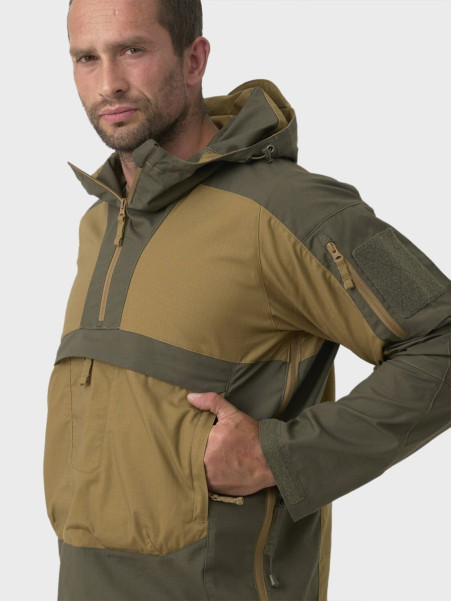 HELIKON-TEX Kurtka kangurka Anorak TRACER Rip-Stop Coyote 3XL