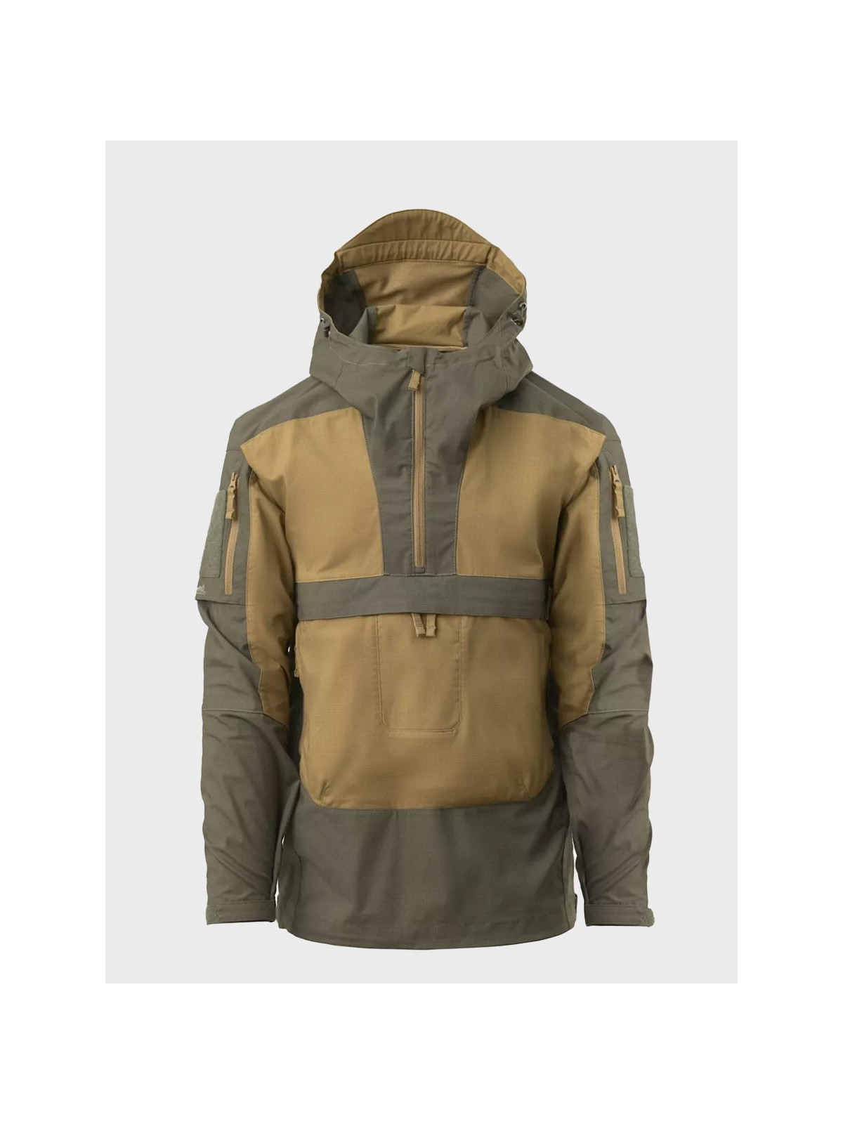 HELIKON-TEX Kurtka kangurka Anorak TRACER Rip-Stop Coyote/Taiga green 3XL