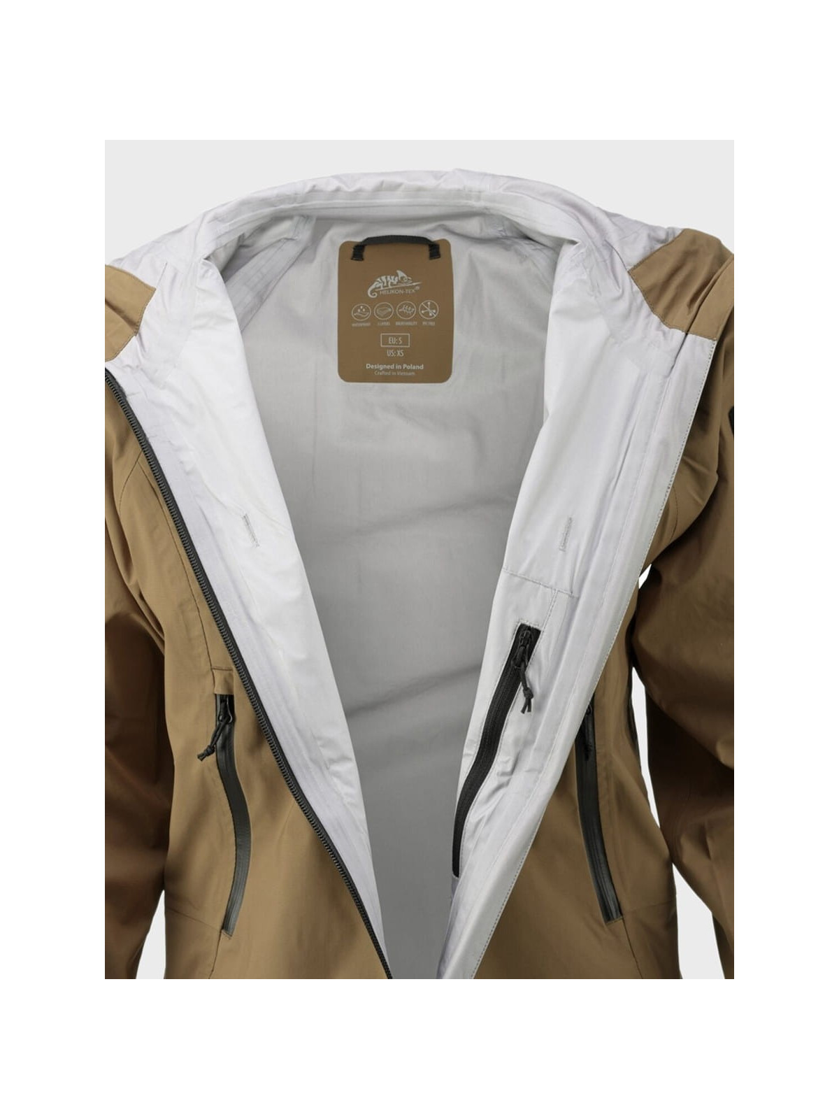 HELIKON-TEX KURTKA MĘSKA HARDSHELL SQUALL NYLON Crimson Sky XXL